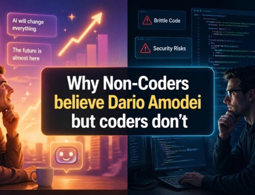 Why Non-Coders believe Dario Amodei but coders don’t