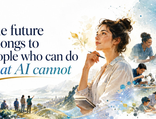 Future belongs to people who can do what AI cannot
