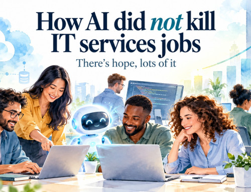How AI did not kill IT services jobs