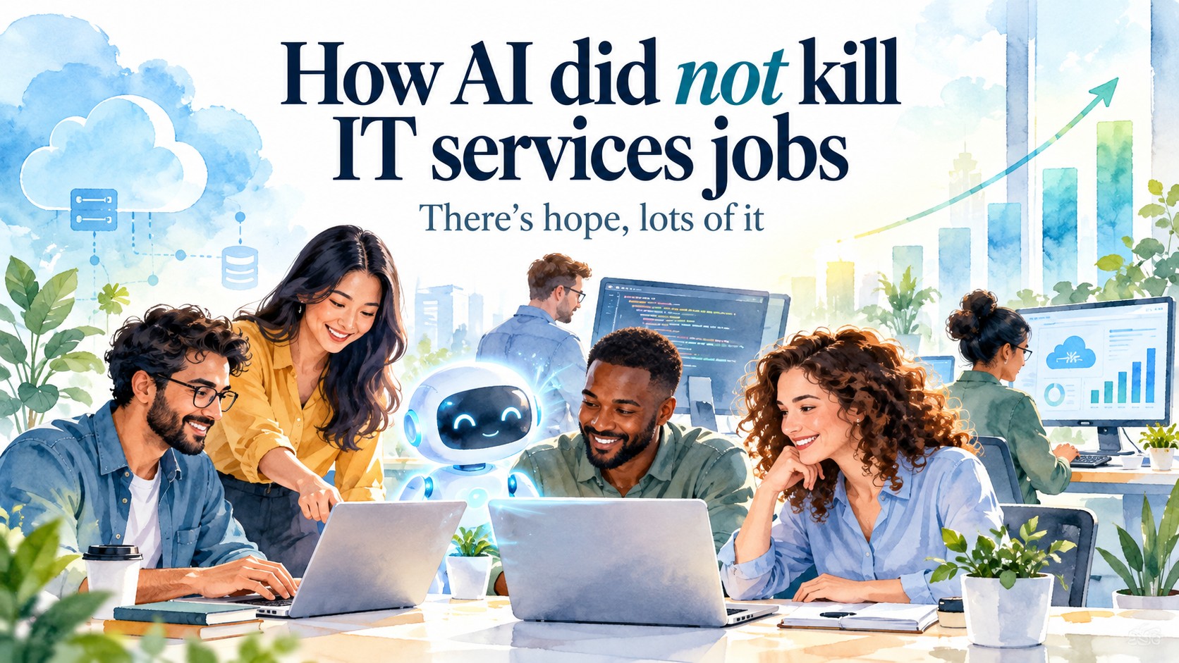 Feature image – Hopeful AI-Powered IT Teamwork
